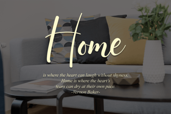 Maharani Font font preview - 1