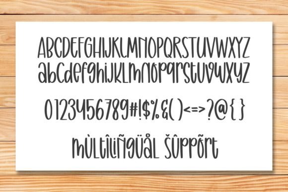 Minimalike Font PNG with transparent background - Preview 5