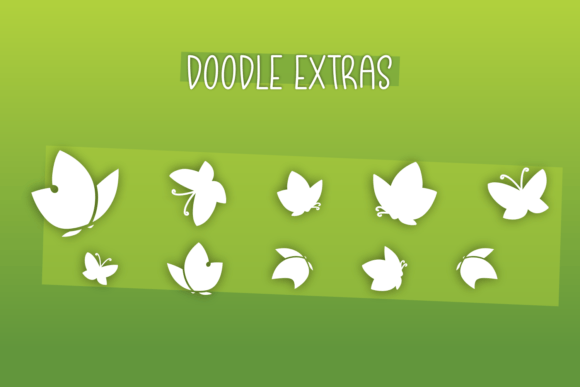 Mr Butterfly Font font preview - 5