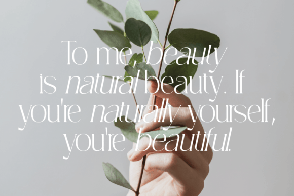 Natural Cadence Font PNG with transparent background - Preview 2
