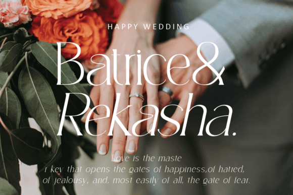 Natural Cadence Font PNG with transparent background - Preview 3