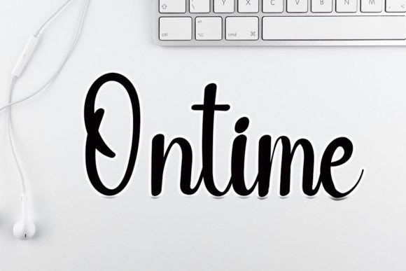 Shining Rainbow Font PNG with transparent background - Preview 3