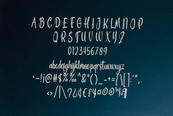 Smoot Hands Font PNG with transparent background - Preview 4