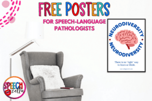Speech Therapy Posters Graphic by Speechzella · Creative Fabrica