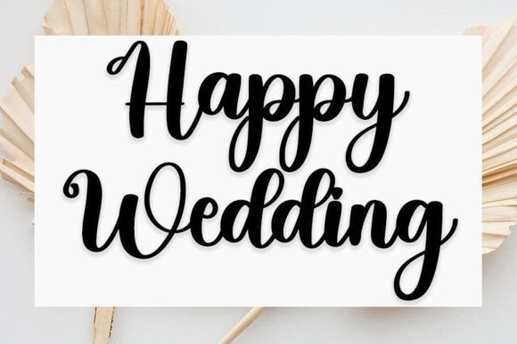 Bride Font - Preview 3
