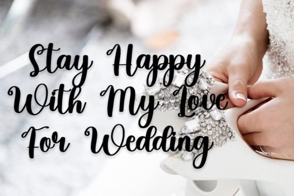 Bride Font - Preview 5