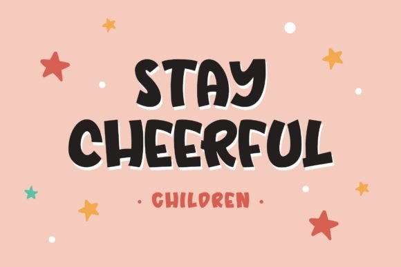 Cheering Mood Font - Preview 5