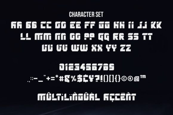 Amonus Font - Preview 3