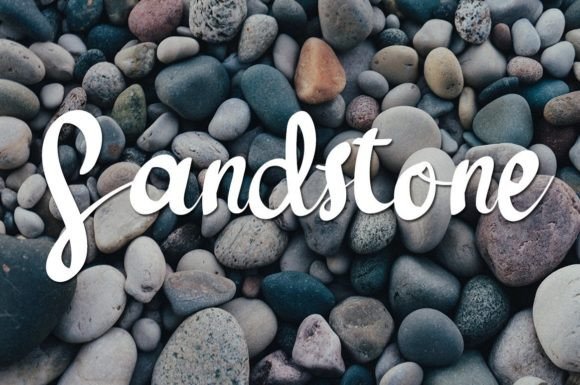 Beach White Font - Preview 1