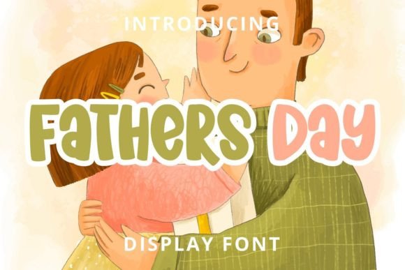 Fathers Day Display Font By Planetz studio