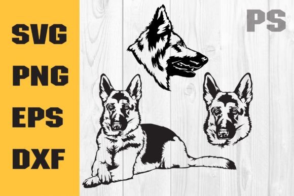 German Shepherd Svg, Dog Svg Cricut