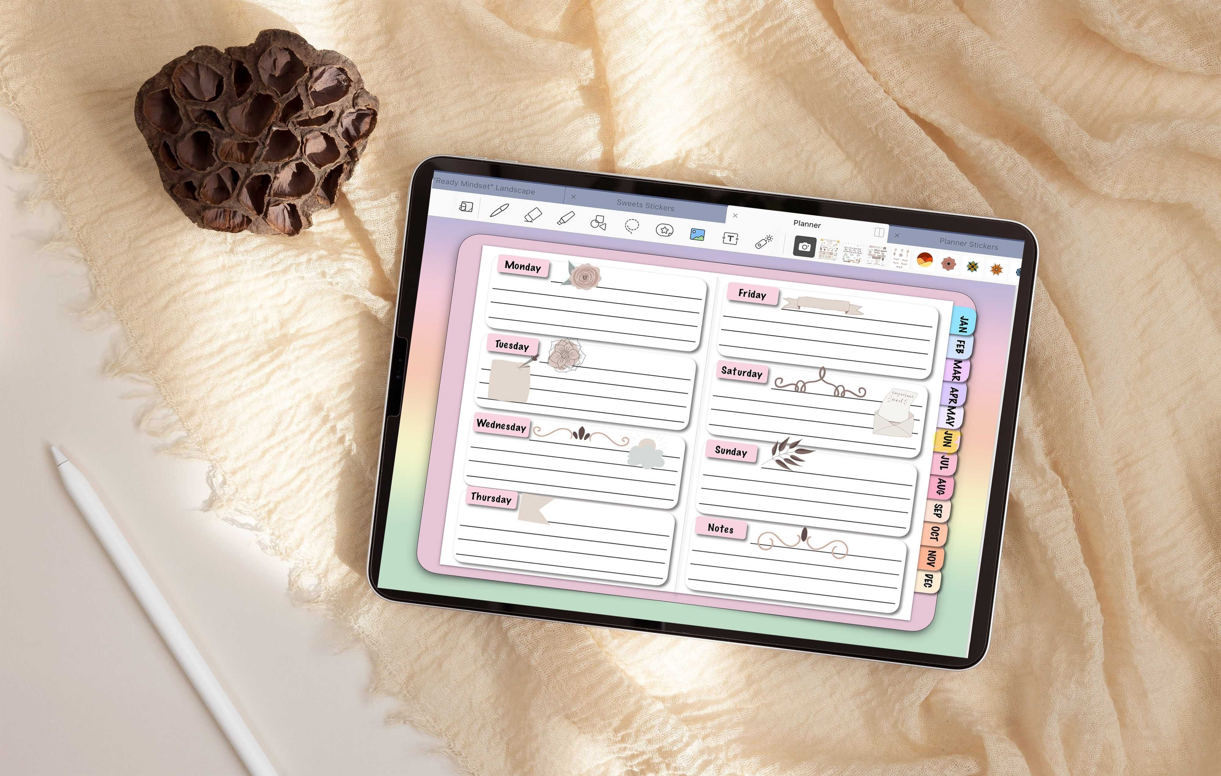 100+ Digital Planner Stickers GoodNotes - photo 7