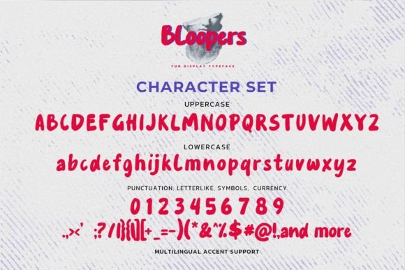Bloopers Font - Preview 5