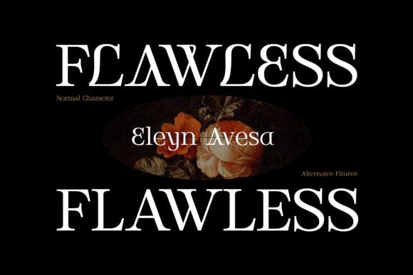 Eleyn Avesa Font - Preview 3