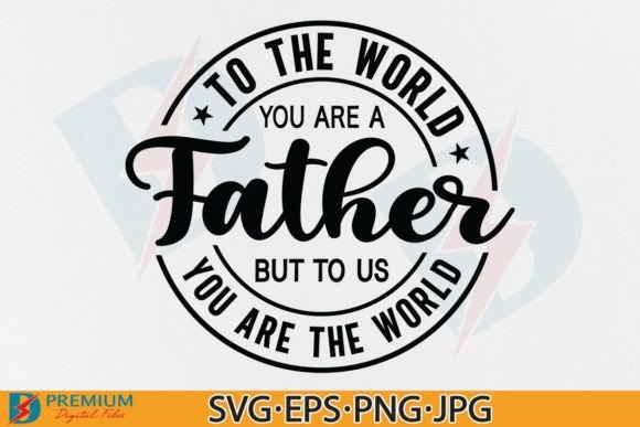 Father's Day SVG PNG Designs, Dad Quotes Gráfico Manualidades Por Premium Digital Files