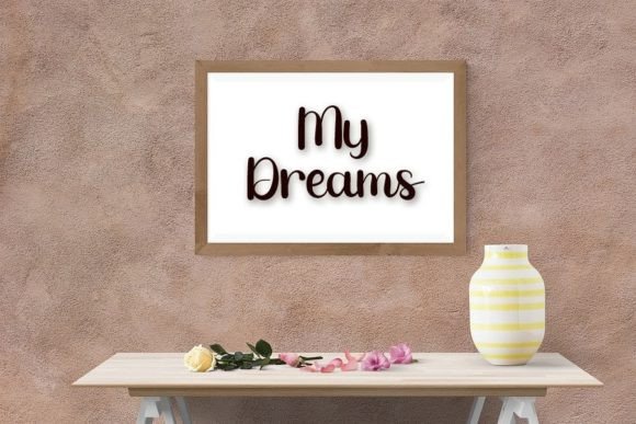 Hello Beach Font PNG with transparent background - Preview 3