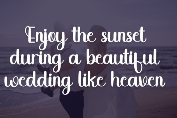 Hello Paradise Font - Preview 4
