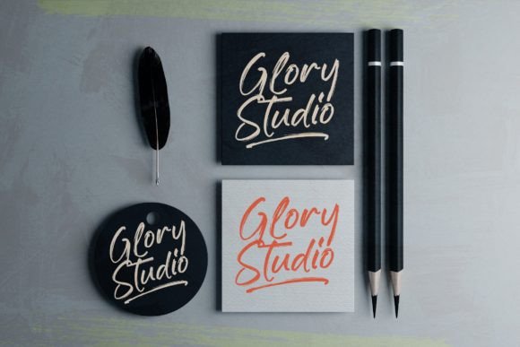 Hickey Font PNG with transparent background - Preview 6