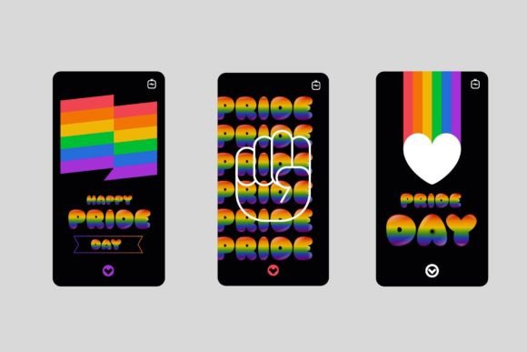 Lgbtq Rainbow Font PNG with transparent background - Preview 6