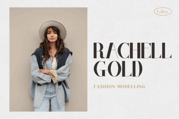 Lalissa Font PNG with transparent background - Preview 1