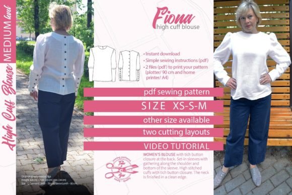 Linen Women Blouse Fiona
