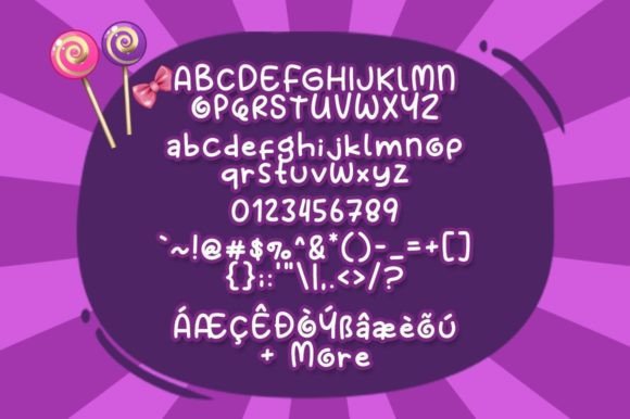 Lolicandy Font PNG with transparent background - Preview 3