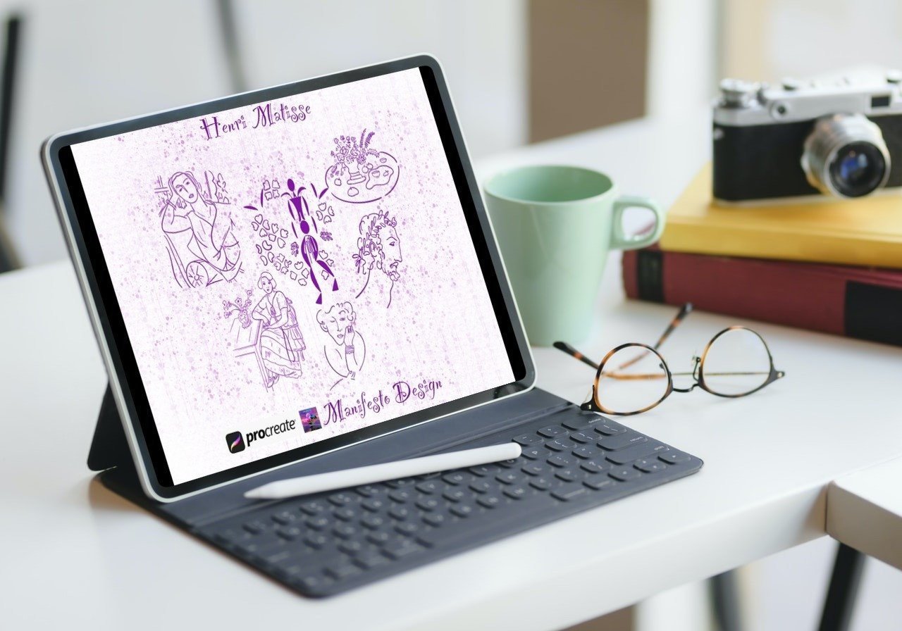 Matisse’s Line Art Procreate BUNDLE V 6