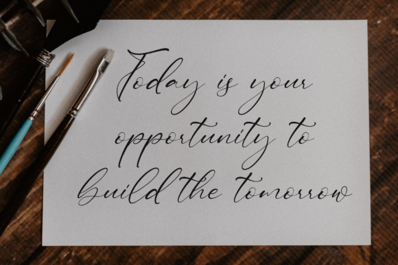 Rosehill Mitalia Font PNG with transparent background - Preview 4