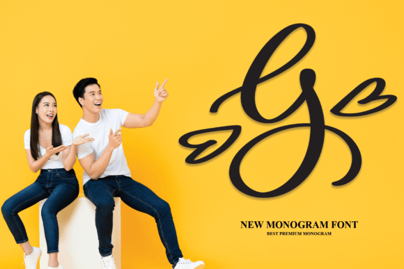 A Monogram Font - Preview 3