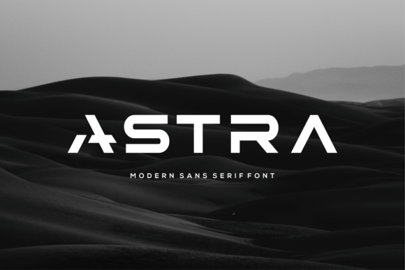 Astra Display Font By Vroz Studio