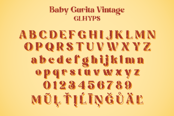 Baby Gurita Font - Preview 1