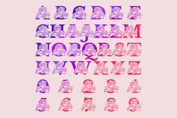 Blossom Split Font - Preview 1