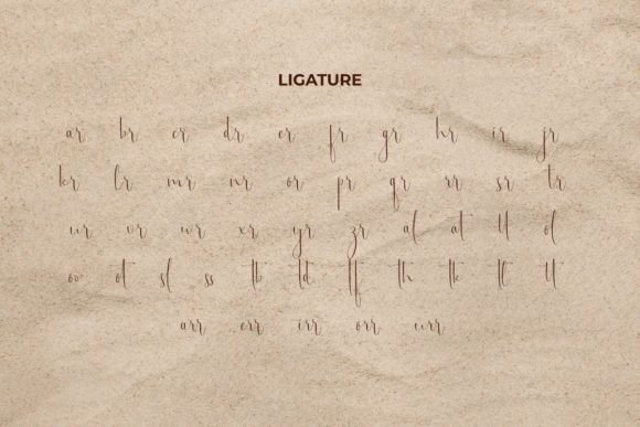 Brittany Rays Duo Font - Preview 6
