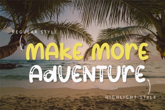 Colorful Summer Font - Preview 2