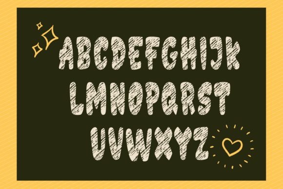 Crayon Font - Preview 3