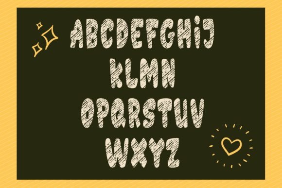 Crayon Font - Preview 4
