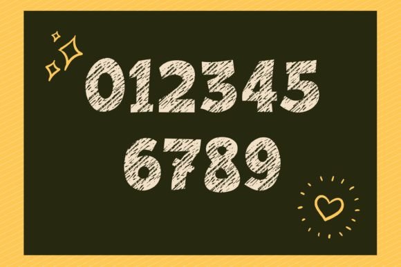 Crayon Font - Preview 5