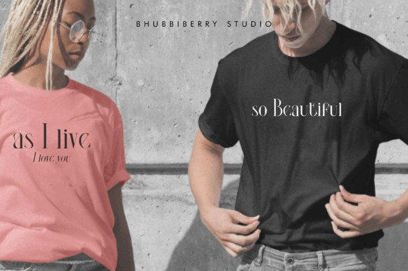 Eudaimonia Font PNG with transparent background - Preview 2