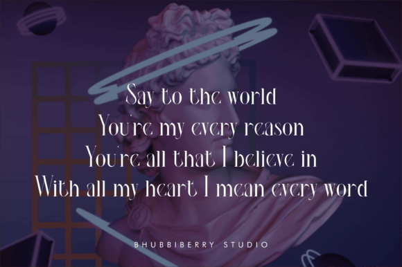 Eudaimonia Font - Preview 4