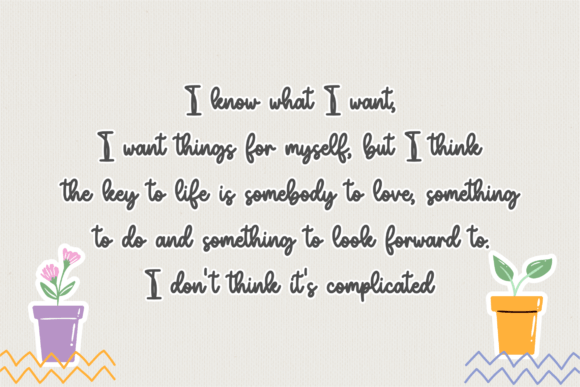 Gabydream Font PNG with transparent background - Preview 4