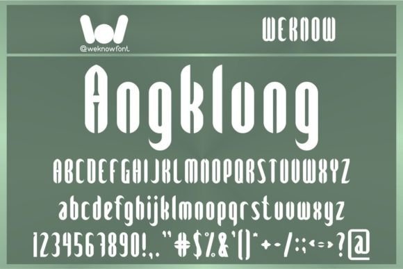 Glockenspiel Font - Preview 3