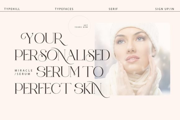 Golden Way Font PNG with transparent background - Preview 2