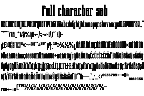 Goldminer Font - Preview 3