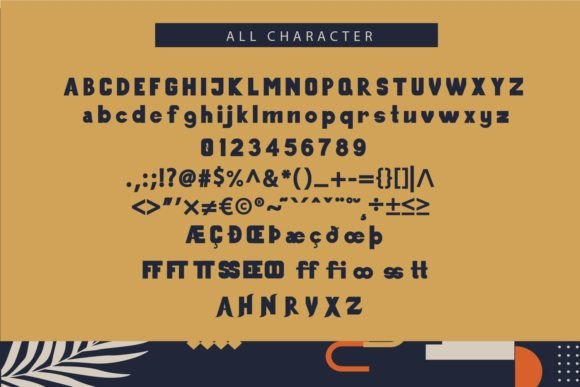 Hertavia Font font preview - 1
