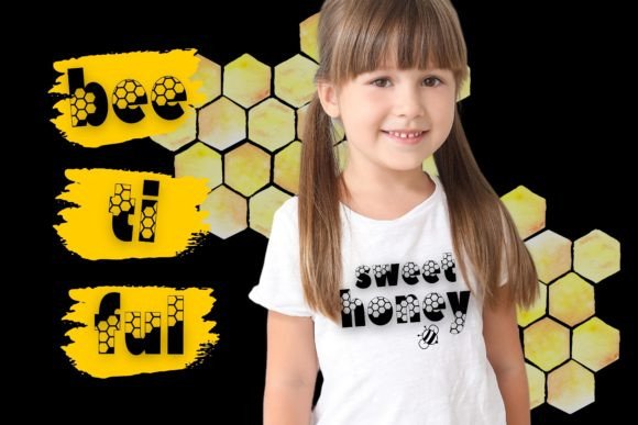 Honeycomb Font - Preview 1