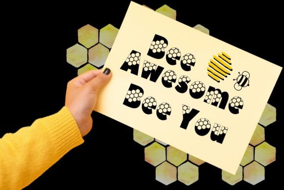 Honeycomb Font - Preview 2