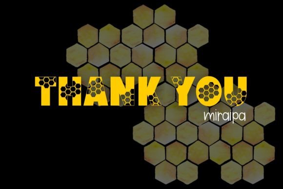 Honeycomb Font - Preview 6