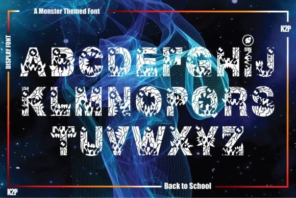 Kaiju Kidz Font font preview - 2