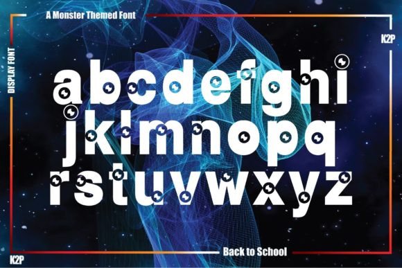 Kaiju Kidz Font font preview - 3