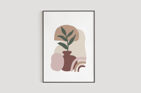 Minimalist Abstract Pottery Wall Art 2